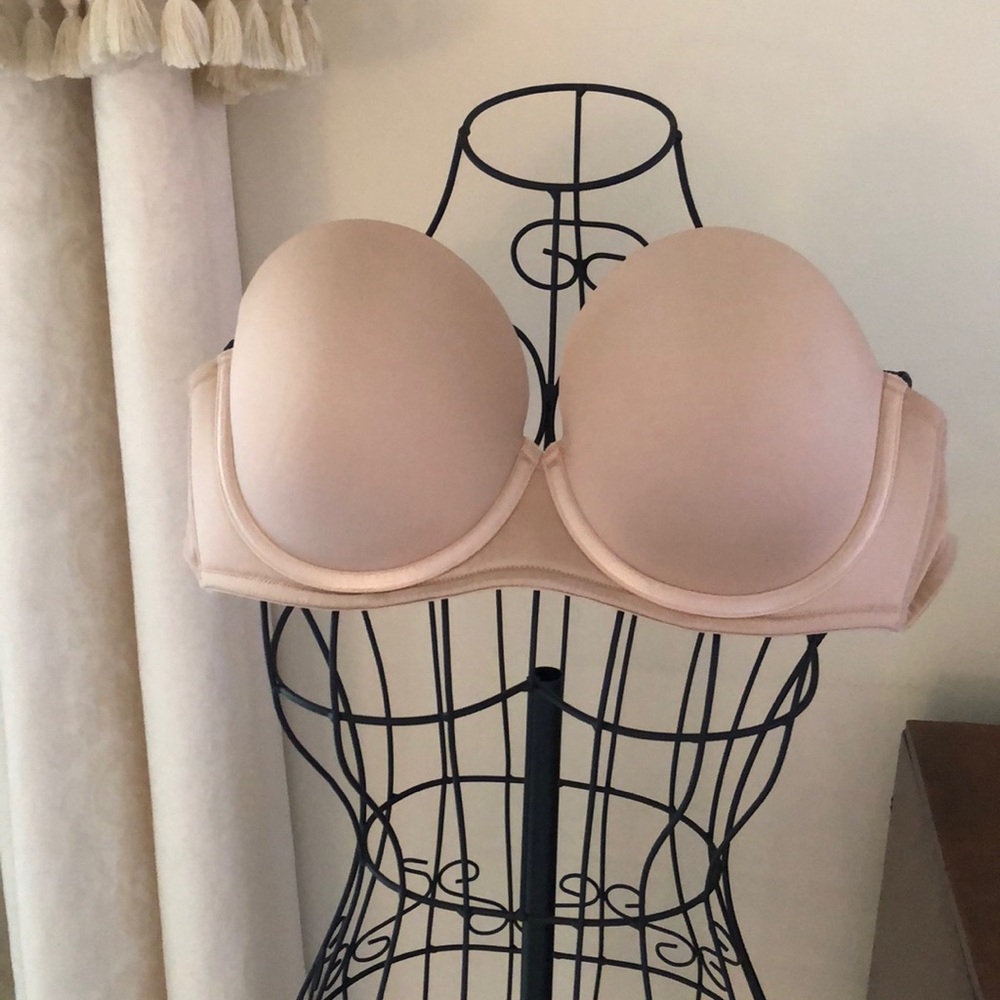 Nude Paramour Strapless Bra